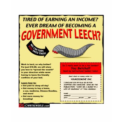 Become a Government Leech Tee Shirts by iOwnTheWorld