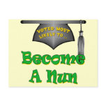 Become A Nun Postcards