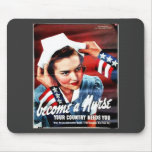 Become A Nurse Mousepads