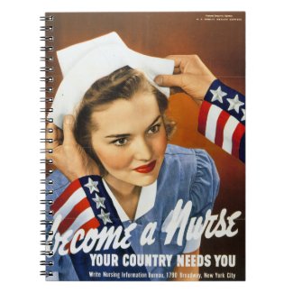 Become a Nurse notebook