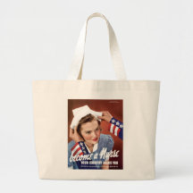 Become A Nurse Tote Bags
