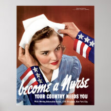 Become A Nurse Your Country Needs You Print