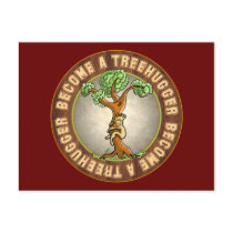 Become a Treehugger postcards