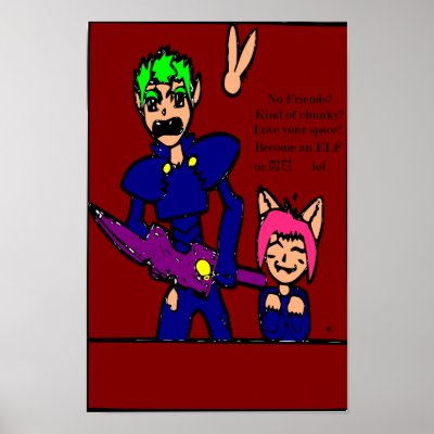 Become an elf today posters by redphantom