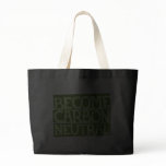 become carbon neutral canvas bag