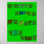 Become Crap Poster