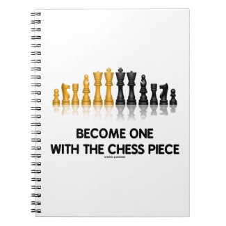 Become One With The Chess Piece (Reflective Chess) Journal