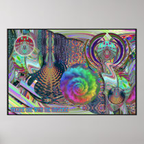 Become One with the Universe Poster