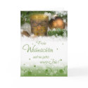 Becomes green Christmas cards