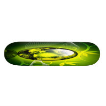 Becomes green world skate board