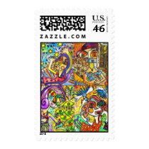 Becoming A Bat Mitzvah Stamp