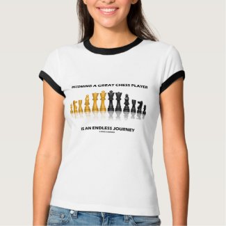 Becoming A Great Chess Player Is Endless Journey shirt