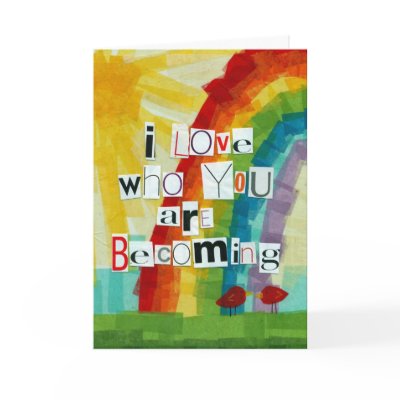 Becoming with text card by jillmconnor