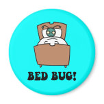 bed bugs refrigerator magnets