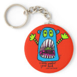 Bed Monster Keychain