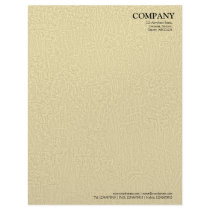 Bed of Daffodils Texture - Pale Amber letterhead