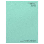 Bed of Daffodils Texture - Pale Turquoise Letterhead