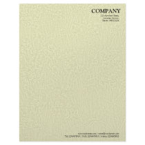 Bed of Daffodils Texture - Pale Yellow letterhead