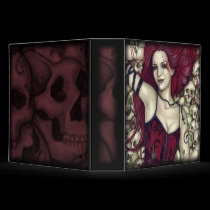 Bed of Skulls binder by elvenstarart Bed of Skulls binder