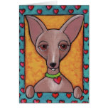 Bedazzled Chihuahua cards