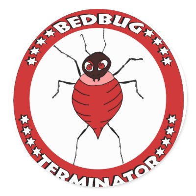 BEDBUG TERMINATOR STICKERS by GetAmericaBack2013