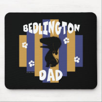 Bedlington Dad Mousepad mousepads