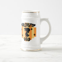 Bedlington Dad Mug mugs