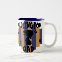 Bedlington Dad Mug mugs