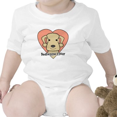 Bedlington Lover Shirts by dogcartoons