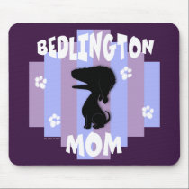 Bedlington Mom Mousepad mousepads