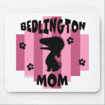 Bedlington Mom Mousepad mousepads
