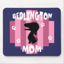 Bedlington Mom Mousepad mousepads