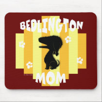 Bedlington Mom Mousepad mousepads