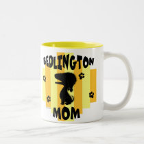 Bedlington Mom Mug mugs