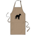 Bedlington Terrier (black) aprons