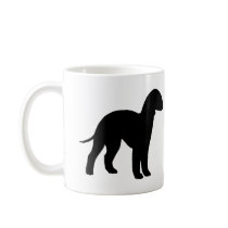 Bedlington Terrier (black) mugs