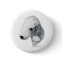 Bedlington Terrier Buttons
