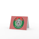 Bedlington Terrier Christmas Cards