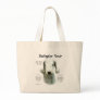 Bedlington Terrier History Design Canvas Bags