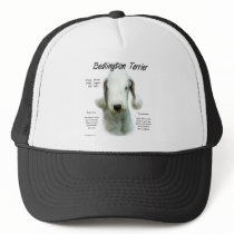 Bedlington Terrier History Design Mesh Hat