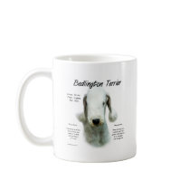 Bedlington Terrier History Design Mug
