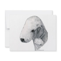 Bedlington Terrier Custom Announcements