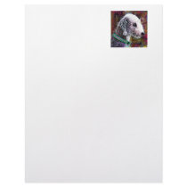 Bedlington Terrier Letterhead