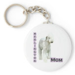 Bedlington Terrier Mom 4 - Keychain