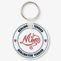 BEDLINGTON TERRIER mom keychain