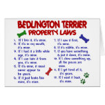 BEDLINGTON TERRIER Property Laws 2 Cards