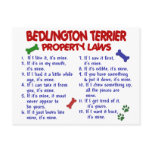 BEDLINGTON TERRIER Property Laws 2 postcards