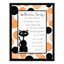 Bedotted Halloween Invites