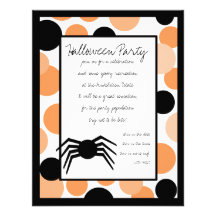 Bedotted Halloween Invites