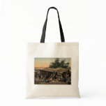 Bedouin tents and occupants, Holy Land rare Photoc Tote Bags